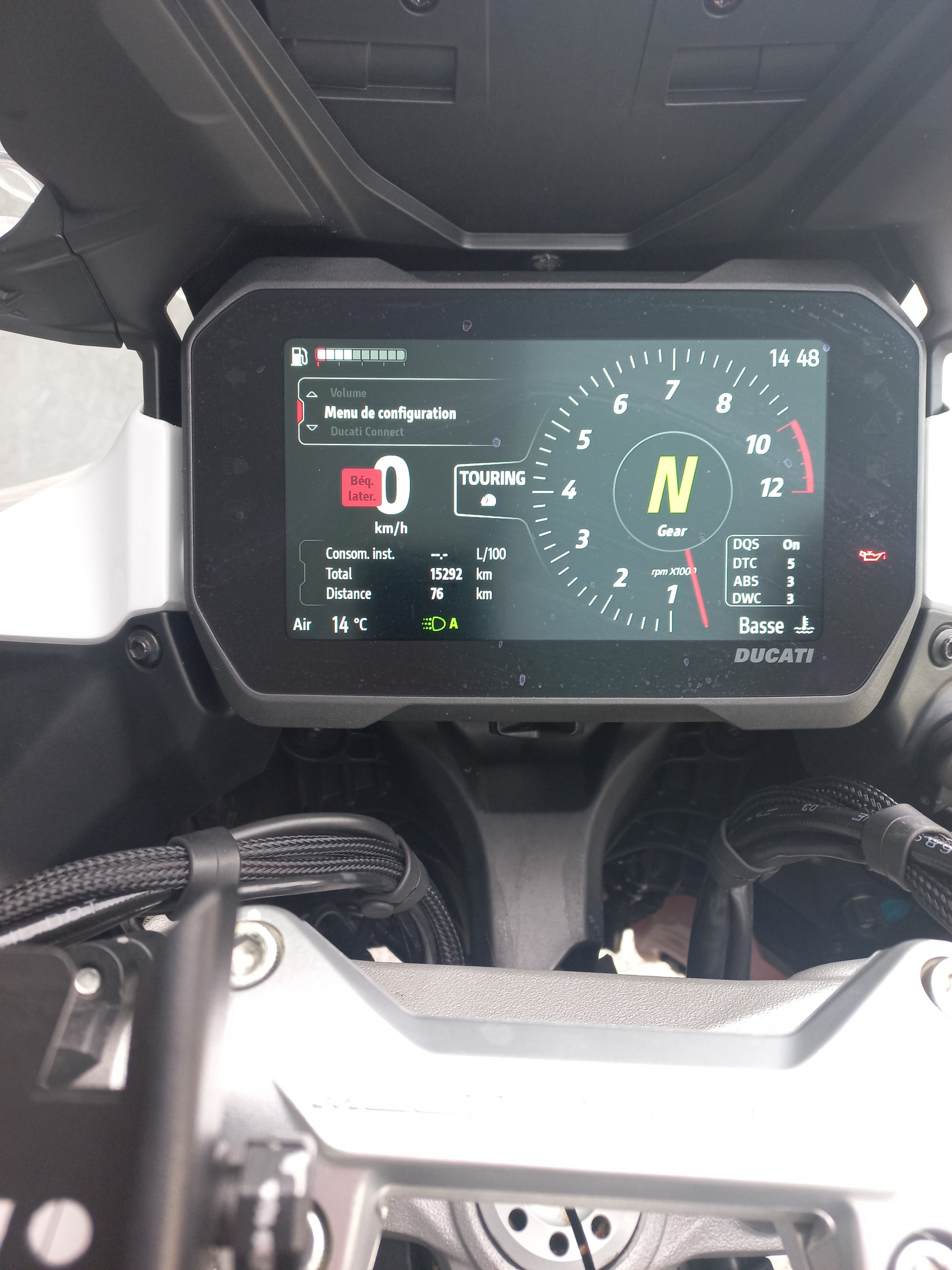 DUCATI MULTISTRADA V4S RADAR SPOKE WHEELS