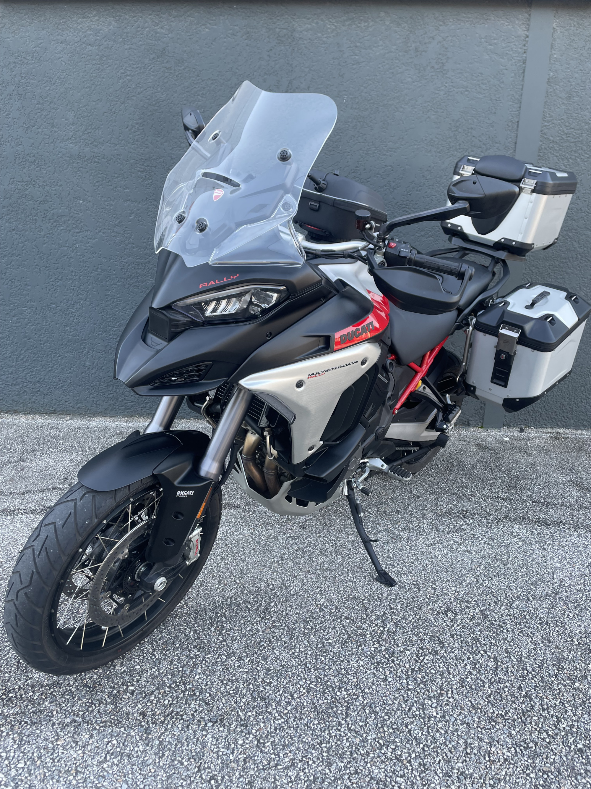 DUCATI MULTISTRADA RALLY TRAVEL RADAR