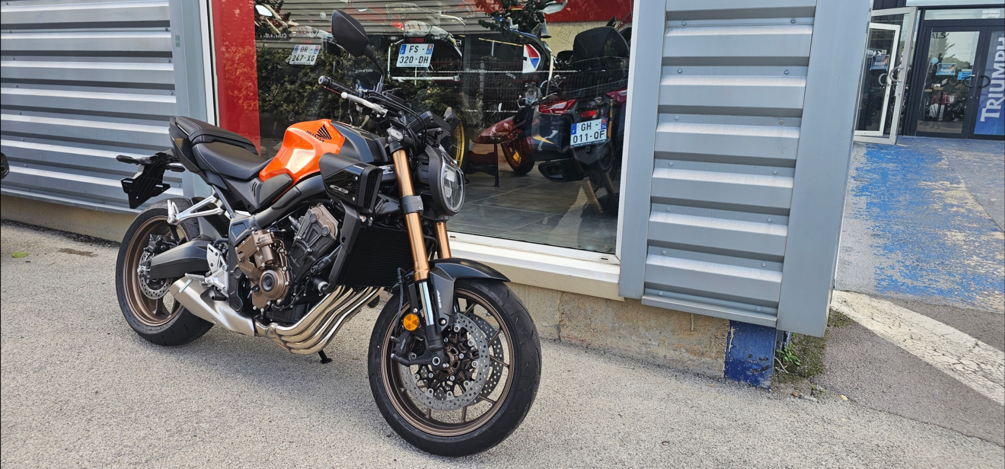HONDA CB 650 R E-CLUTCH