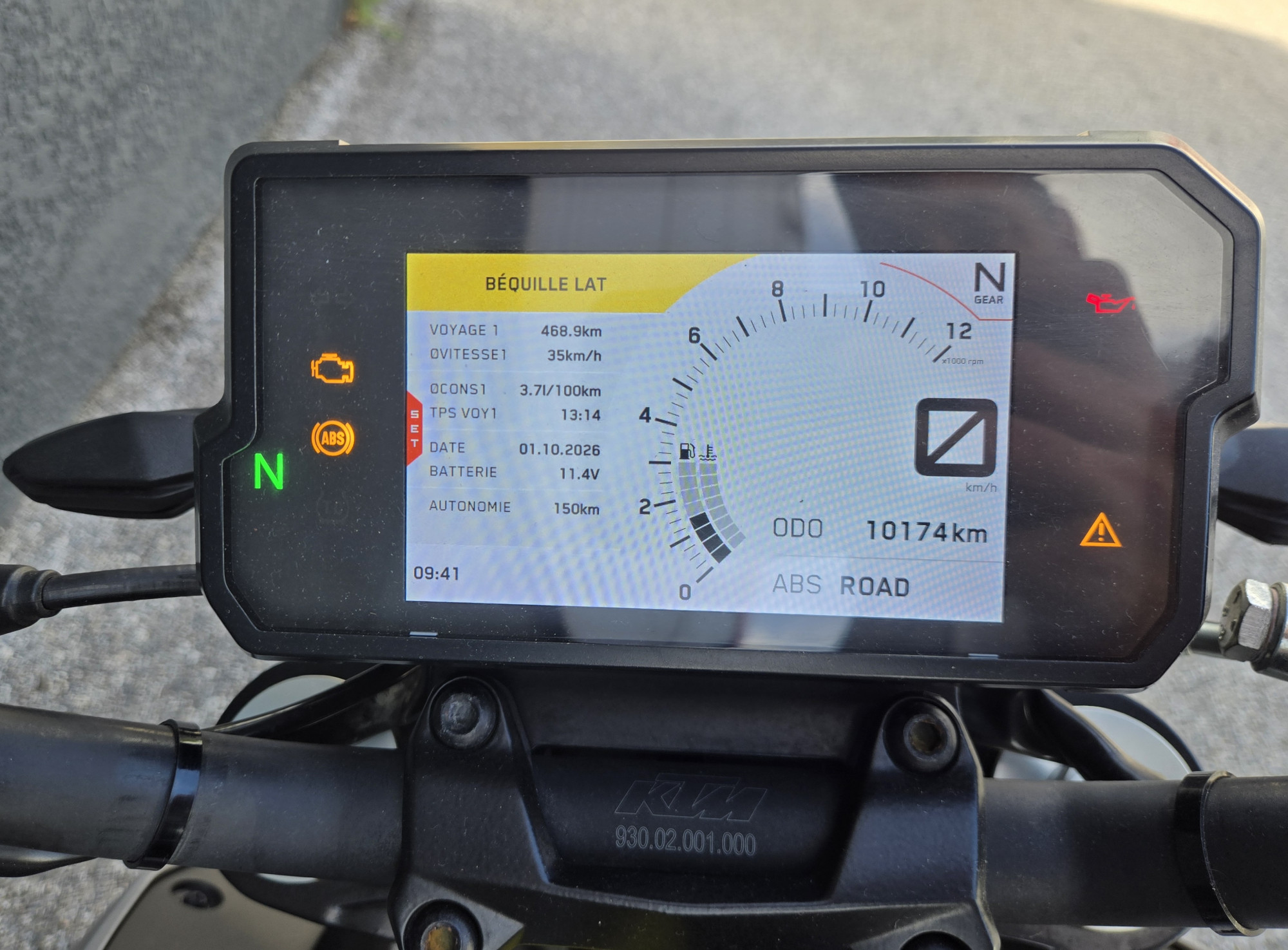 KTM 125 DUKE ABS