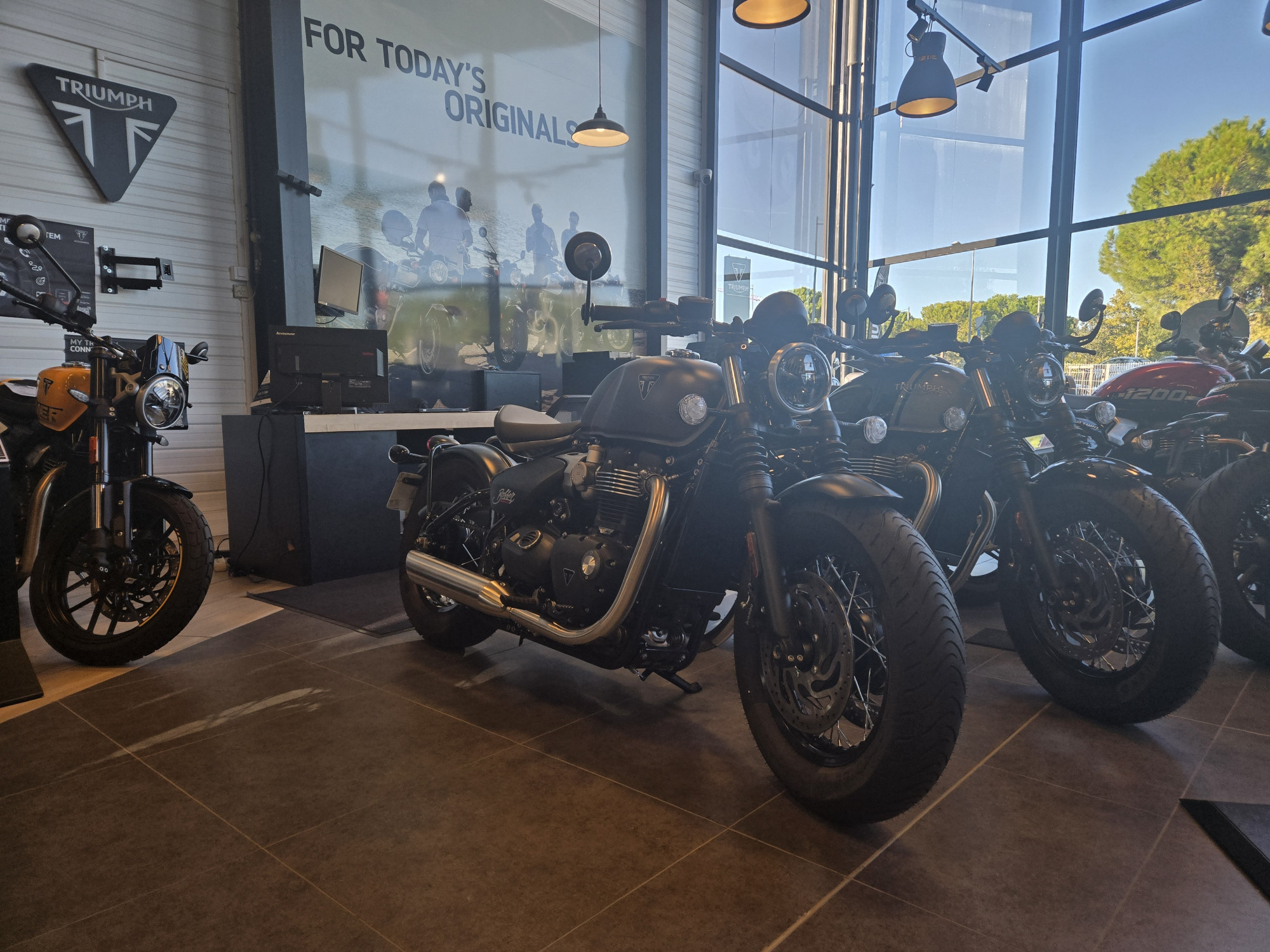 TRIUMPH BONNEVILLE BOBBER