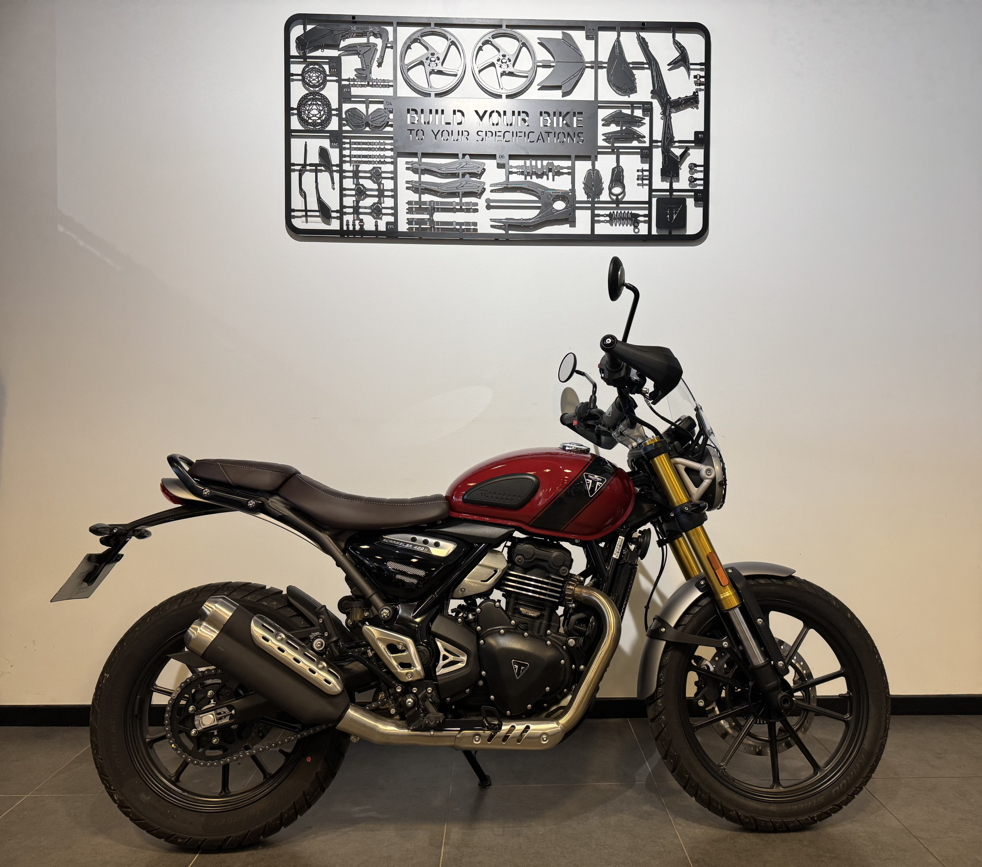 TRIUMPH SCRAMBLER 400 X