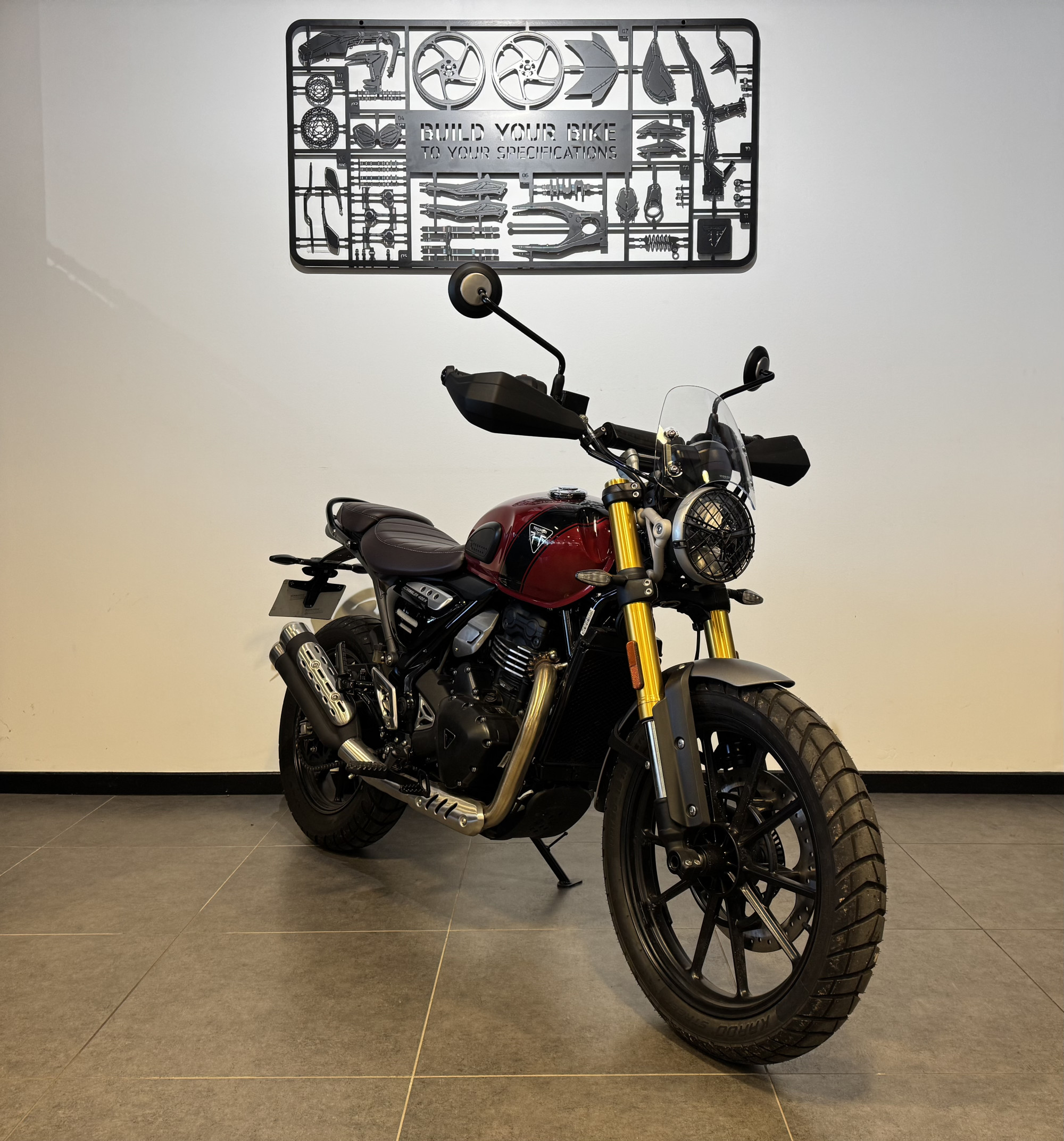 TRIUMPH SCRAMBLER 400 X