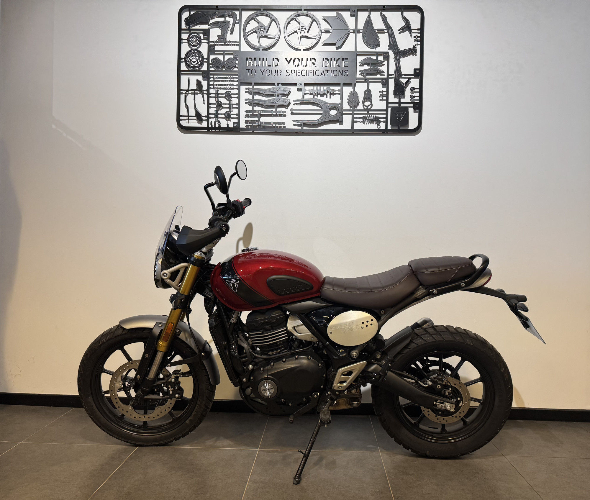 TRIUMPH SCRAMBLER 400 X