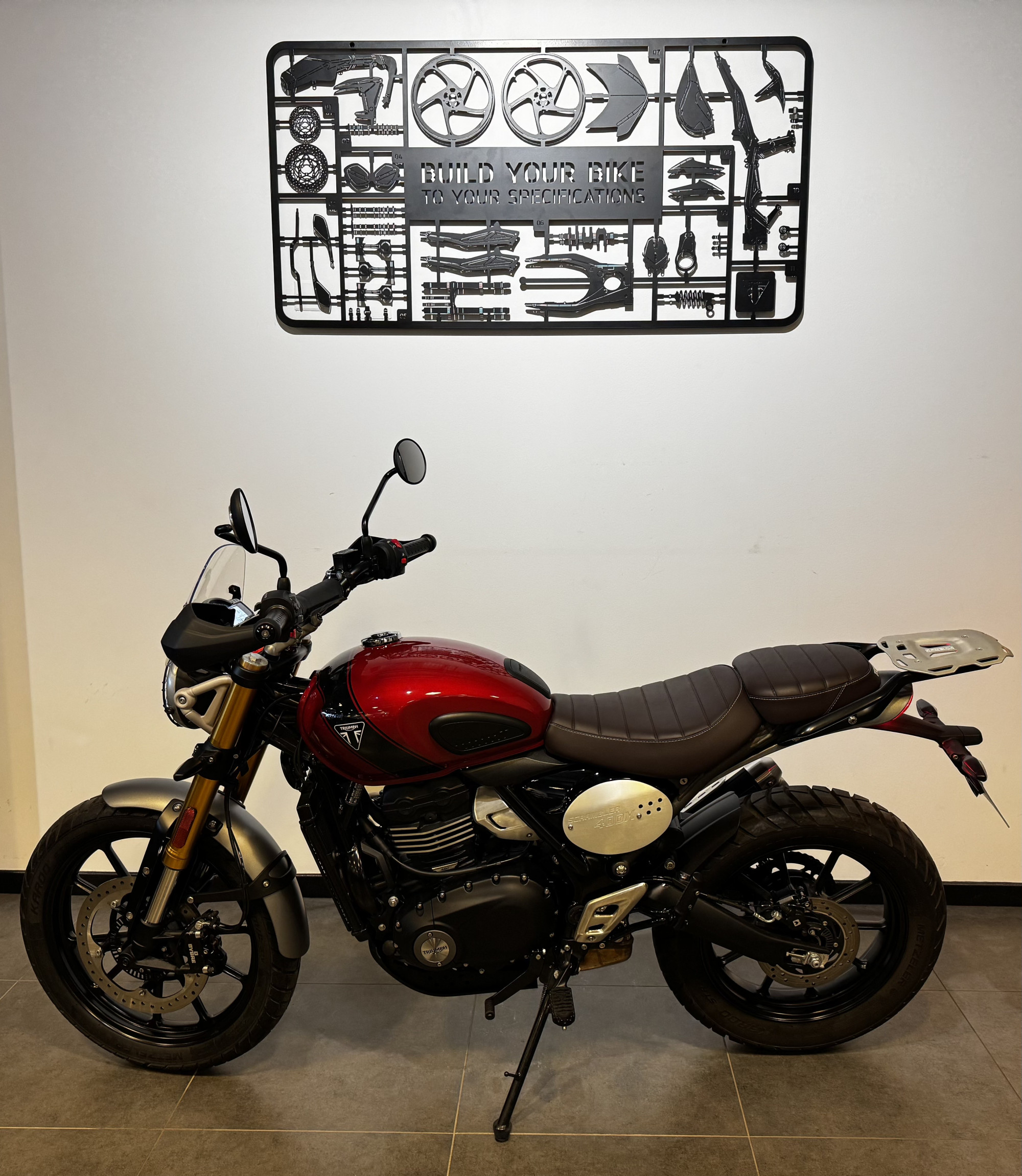 TRIUMPH SCRAMBLER 400 X