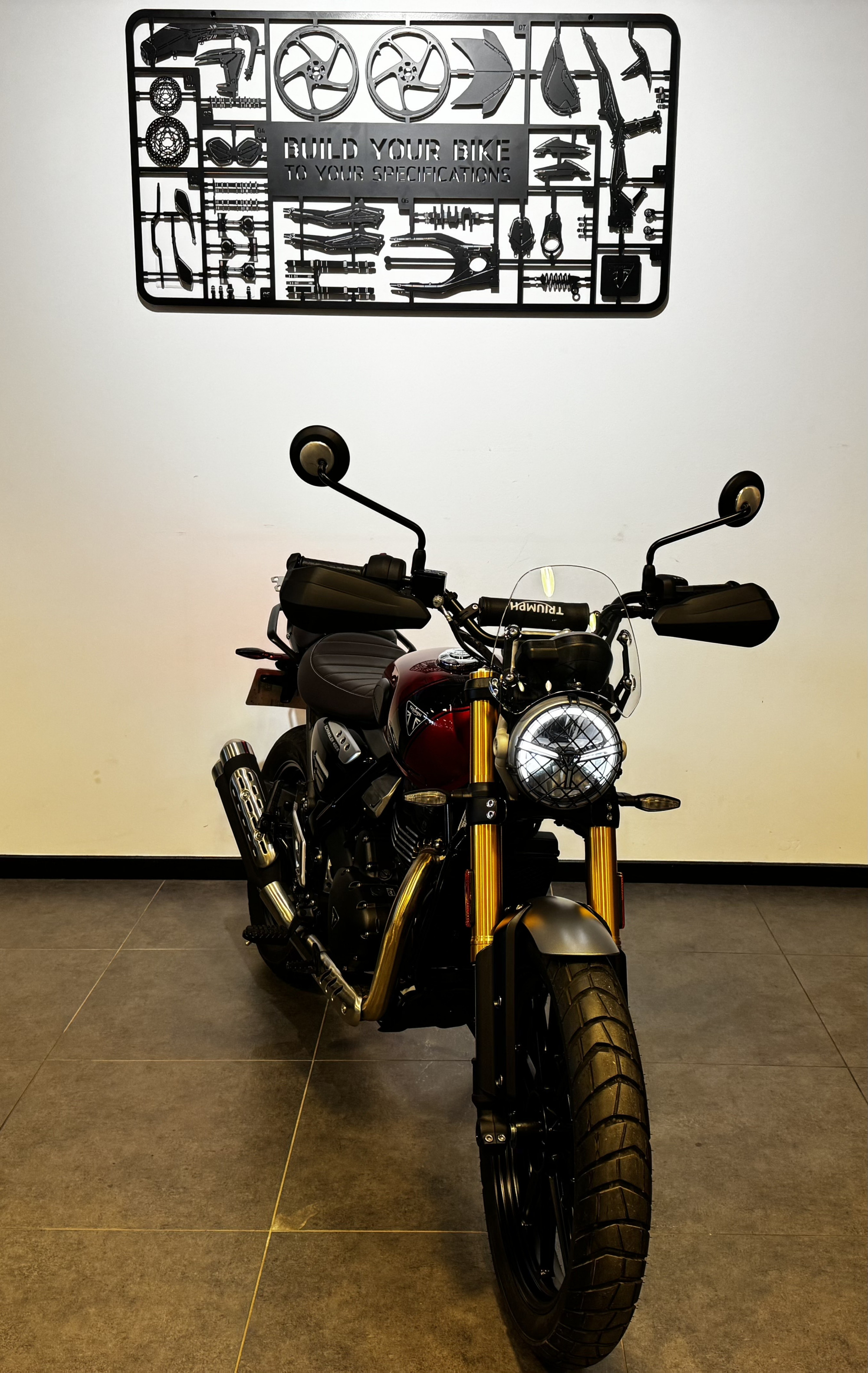 TRIUMPH SCRAMBLER 400 X