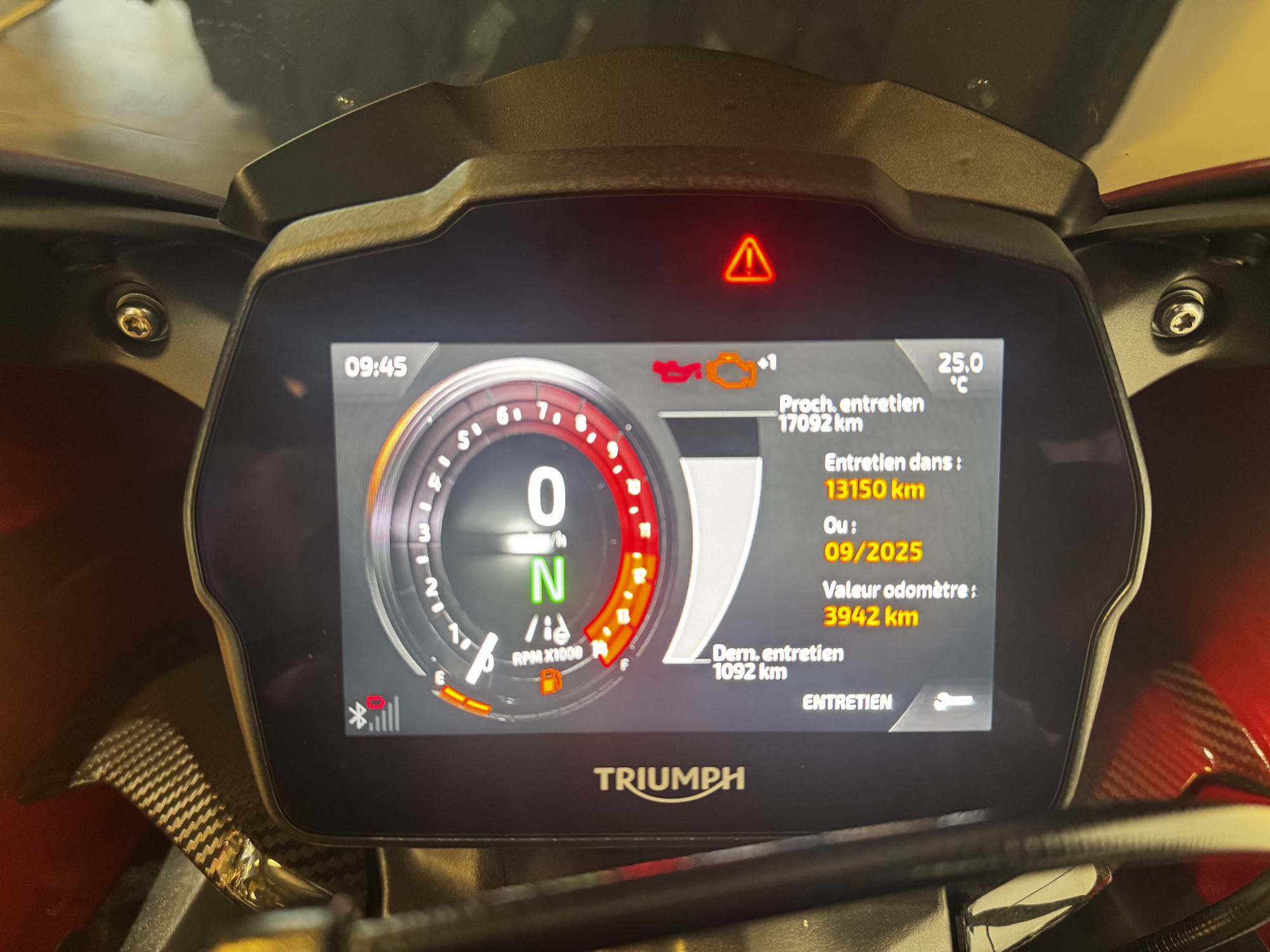 TRIUMPH SPEED TRIPLE 1200 RR