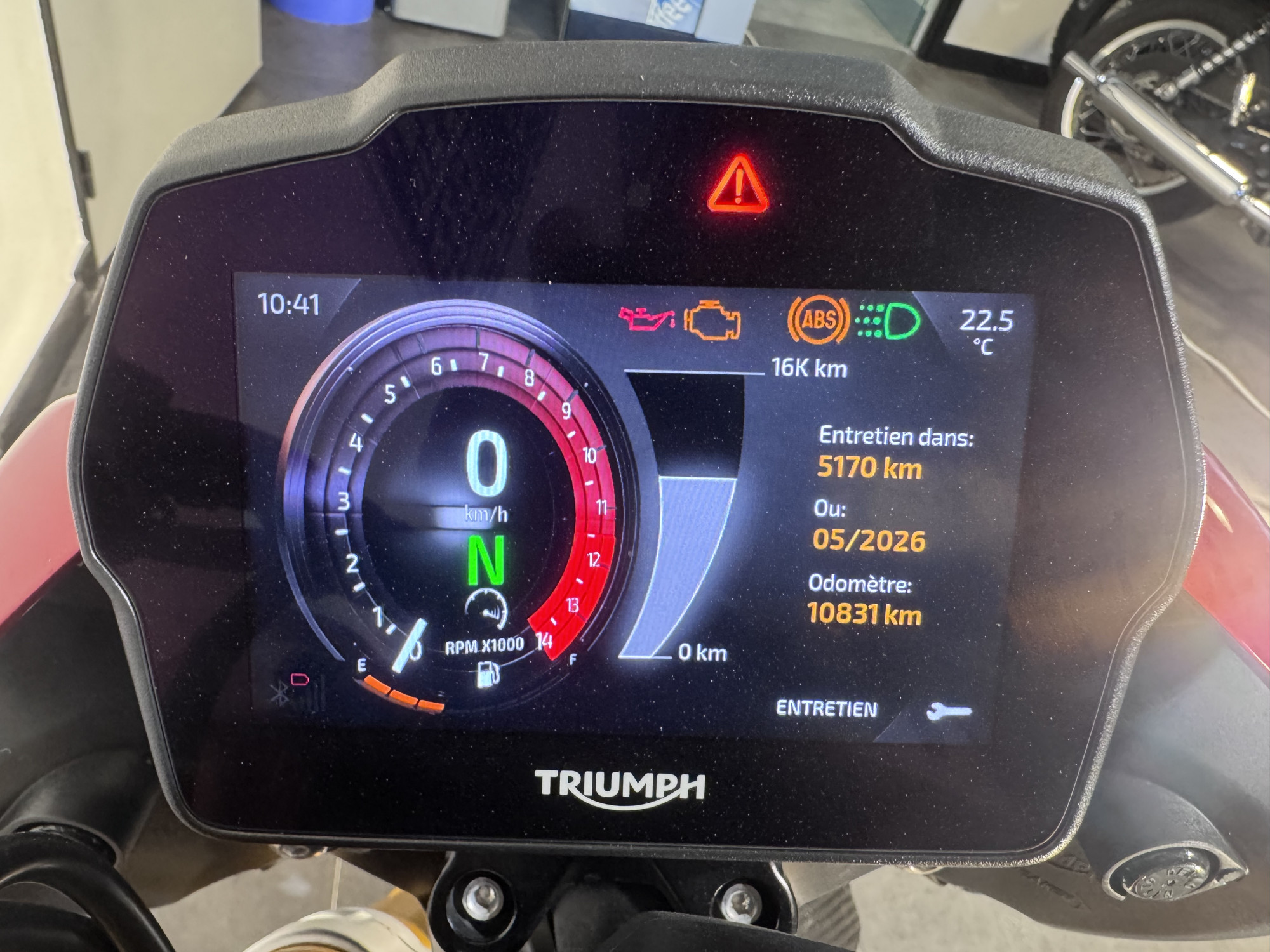 TRIUMPH SPEED TRIPLE 1200 RS