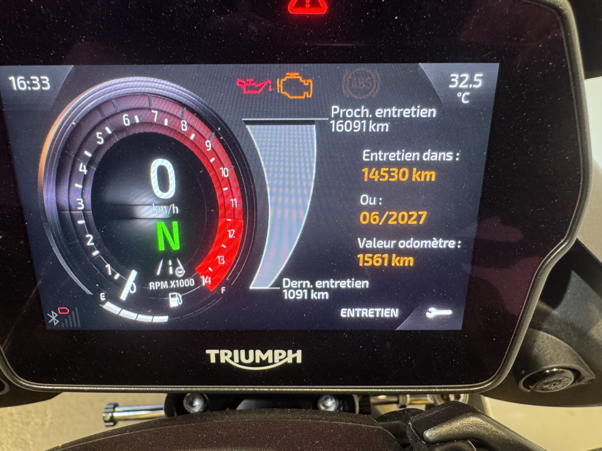 TRIUMPH SPEED TRIPLE 1200 RS