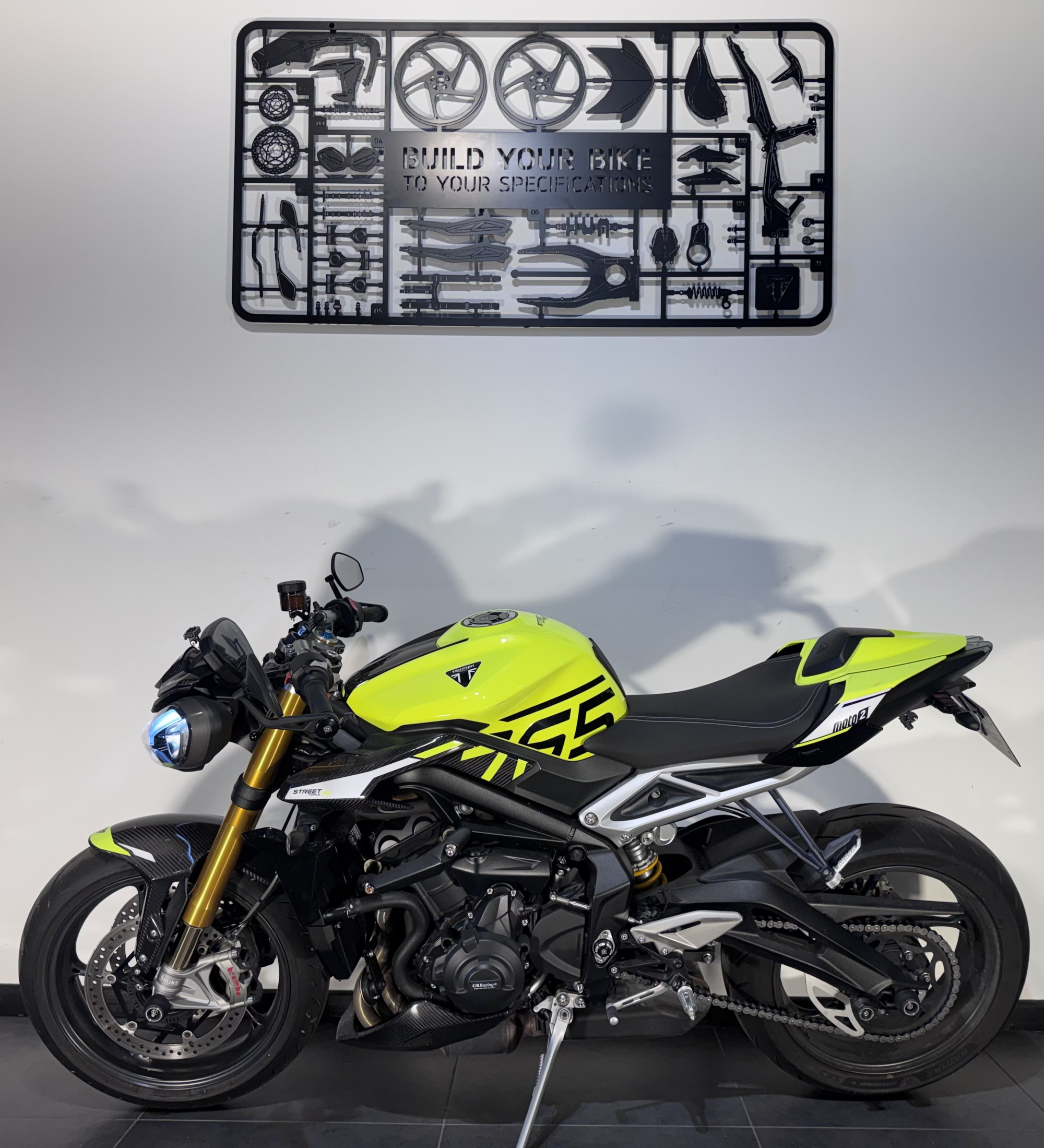 TRIUMPH STREET TRIPLE 765 MOTO2 EDITION