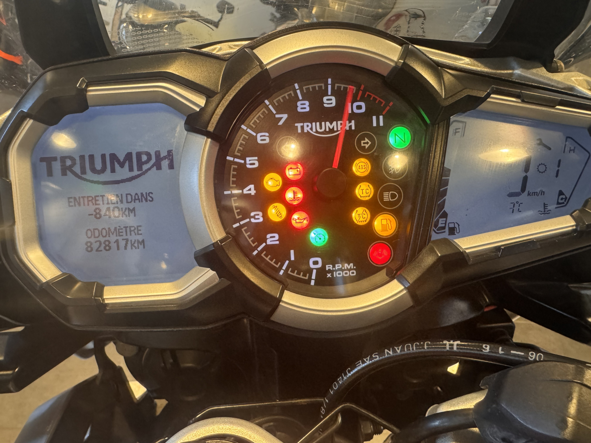 TRIUMPH TIGER 1200 EXPLORER XCA 