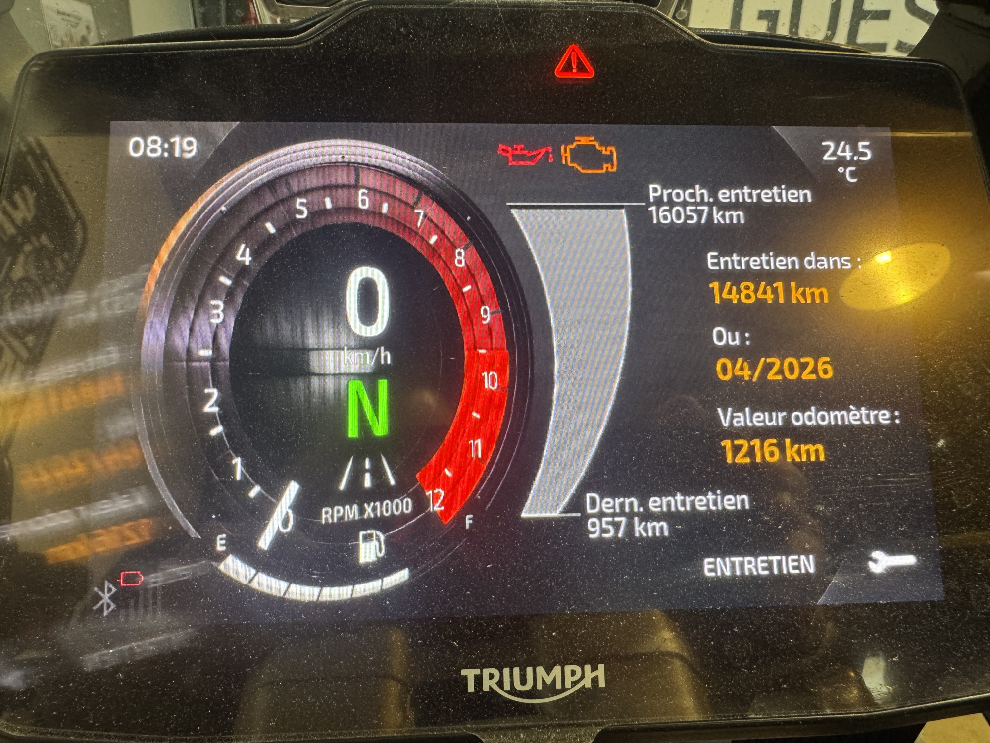 TRIUMPH TIGER 1200 GT PRO