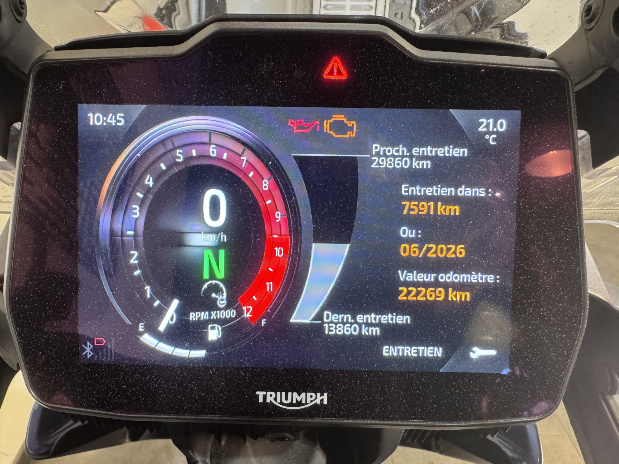 TRIUMPH TIGER 1200 GT PRO