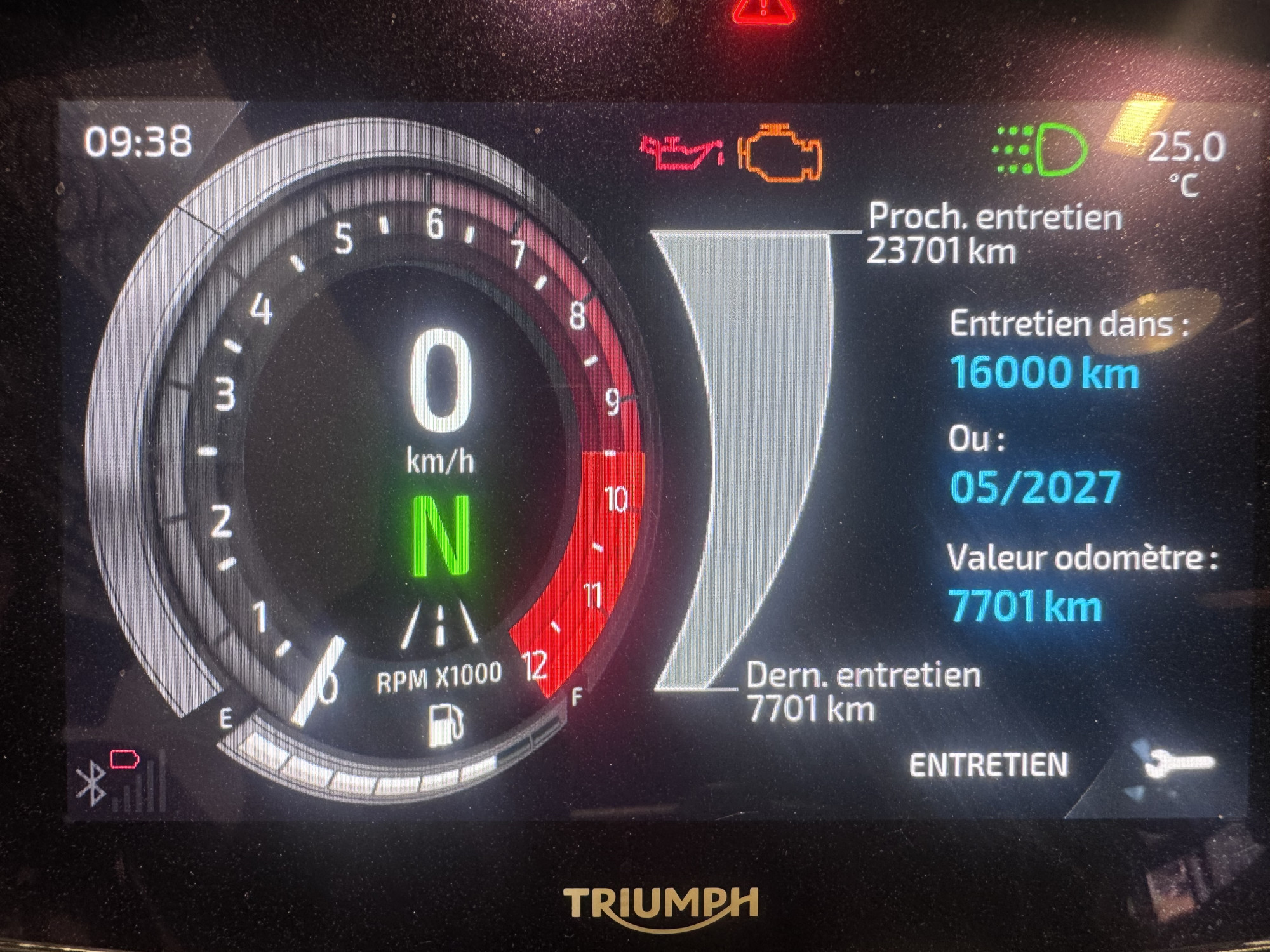 TRIUMPH TIGER 1200 GT PRO