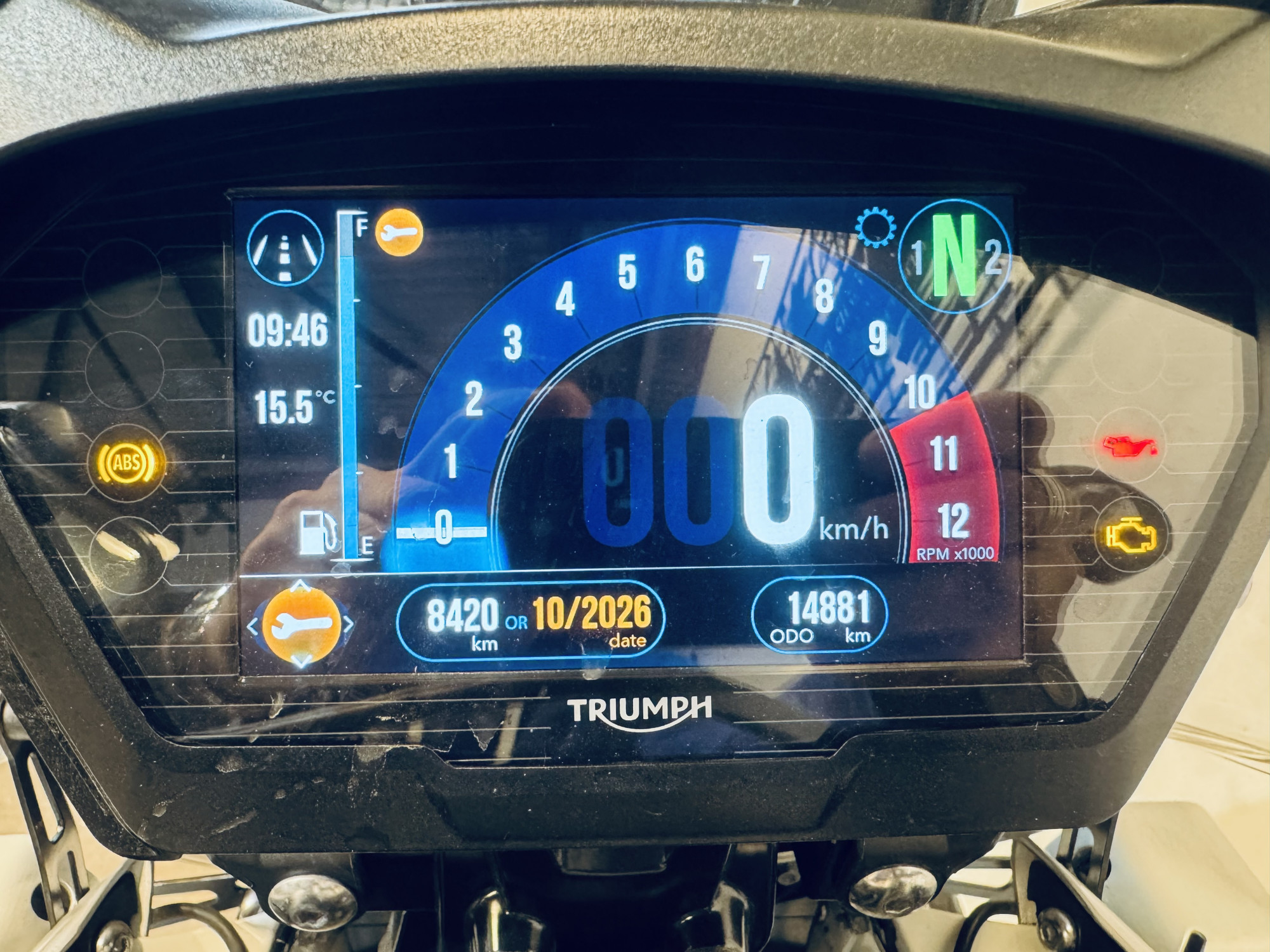 TRIUMPH TIGER 800 XRT